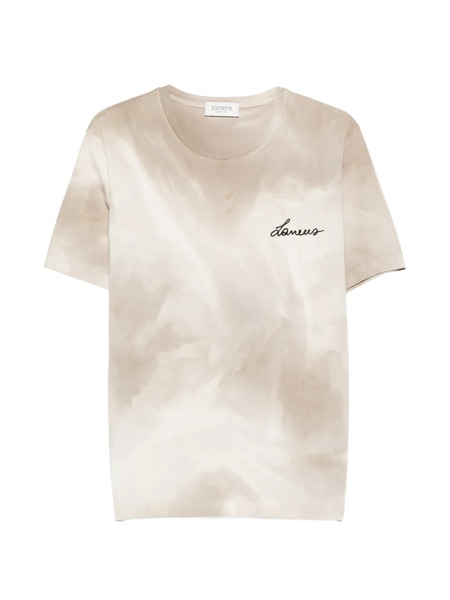  Laneus Tie-dye T-shirt - Neutrals 