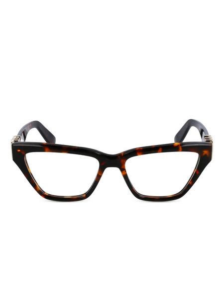  Lanvin Cat-eye Frame Glasses - Brown 