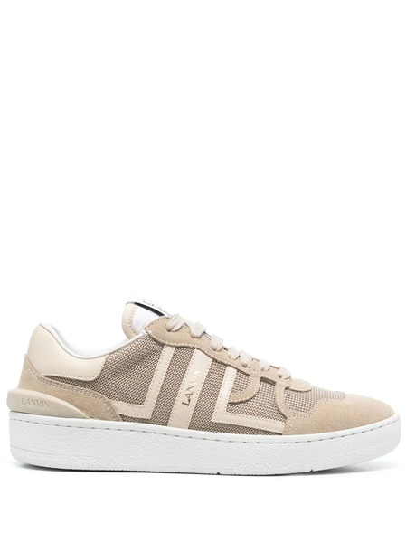  Lanvin Clay Mesh Sneakers - Neutrals 