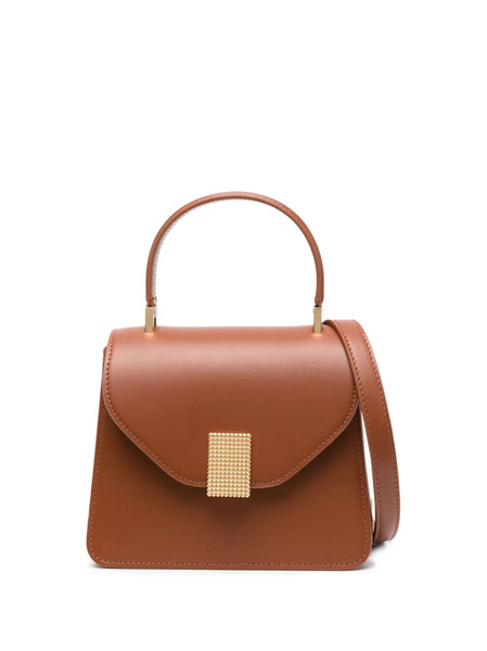  Lanvin Concerto Leather Mini Bag - Brown 