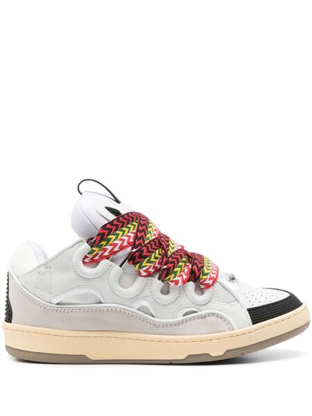  Lanvin Curb Sneakers - White 