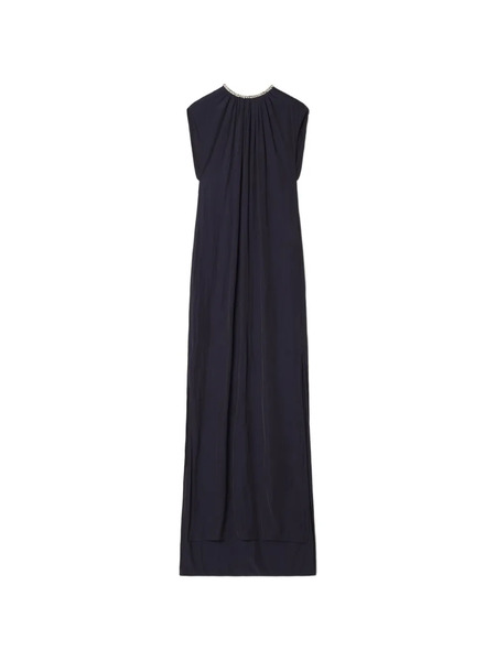  Lanvin Embellished Maxi Dress - Blue 