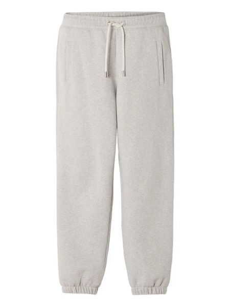  Lanvin Embroidered-logo Trousers - Grey 