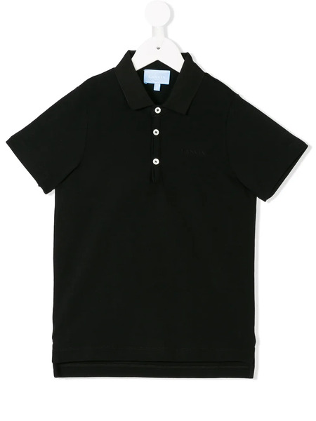  Lanvin Enfant Classic Polo Shirt - Black 