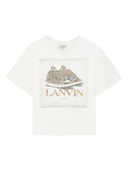  Lanvin Enfant Graphic-print T-shirt - White 