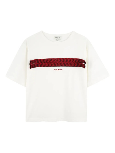  Lanvin Enfant Graphic-print T-shirt - White 