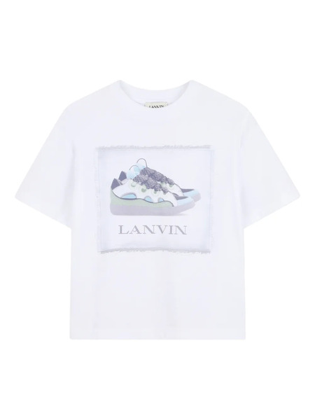  Lanvin Enfant Graphic-print T-shirt - White 