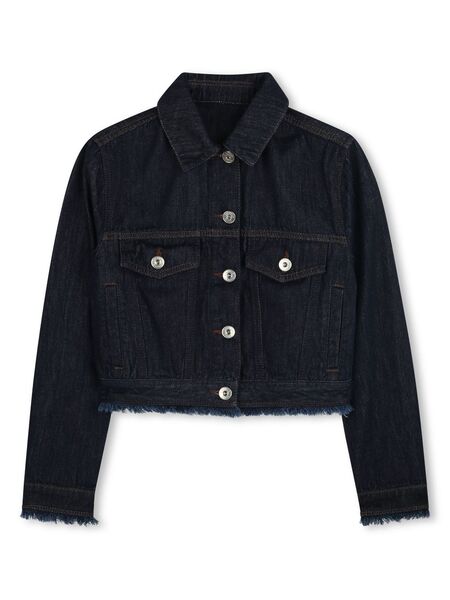  Lanvin Enfant Logo-appliqué Jacket - Blue 