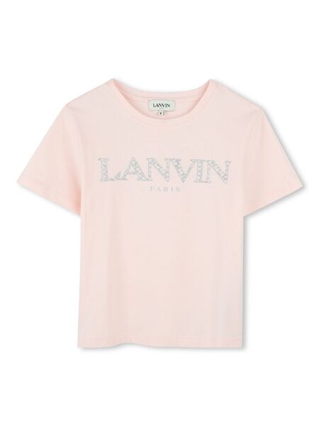  Lanvin Enfant Logo-print T-shirt - Pink 