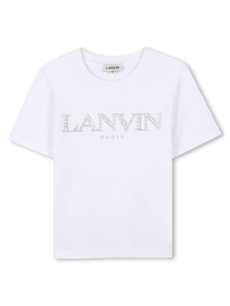  Lanvin Enfant Logo-print T-shirt - White 