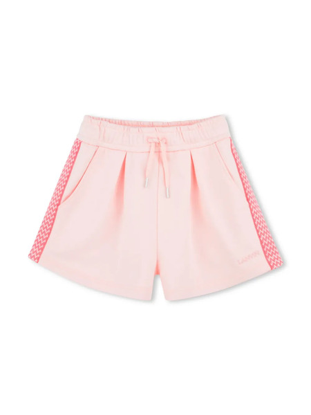  Lanvin Enfant Organic Cotton Shorts - Pink 