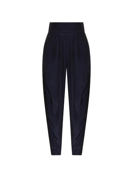  Lanvin High-waisted Tapered Trousers - Black 