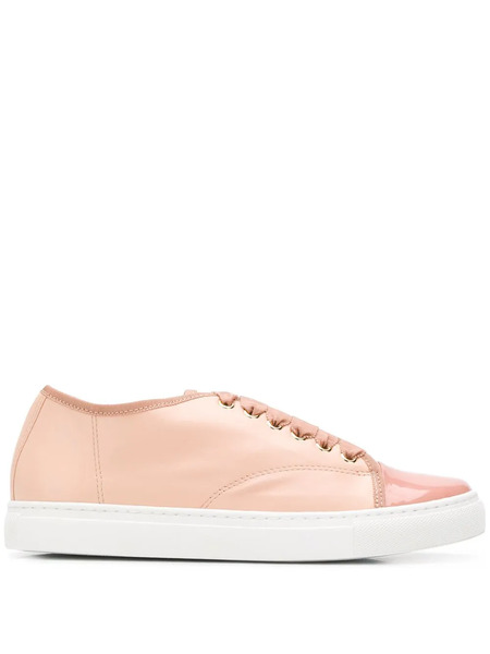  Lanvin Lace-up Sneakers - Neutrals 