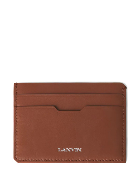  Lanvin Leather Cardholder - Brown 