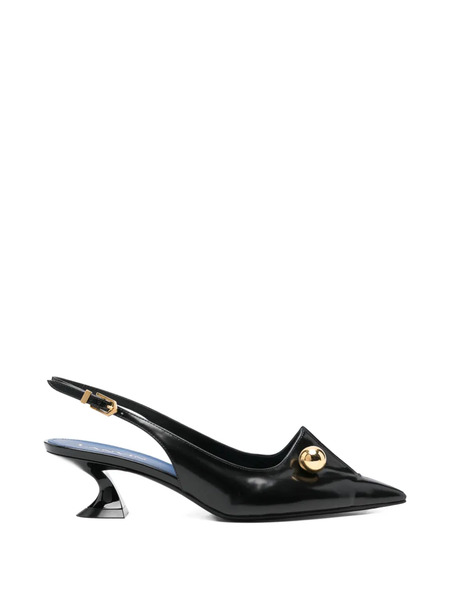  Lanvin Leather Pumps - Black 
