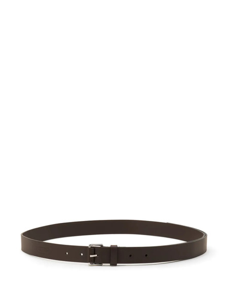  Lanvin Logo-debossed Belt - Brown 