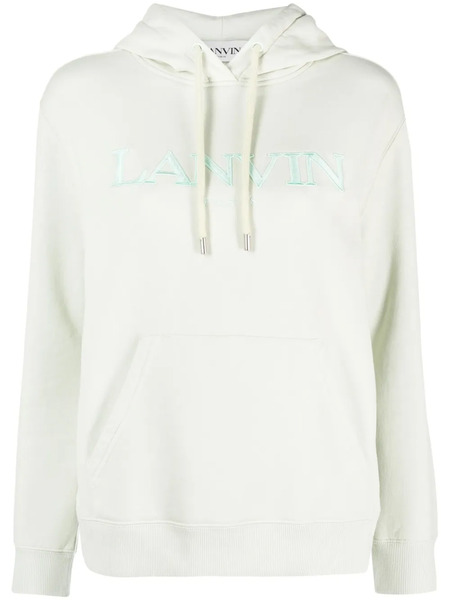  Lanvin Logo-embroidered Hoodie - Green 