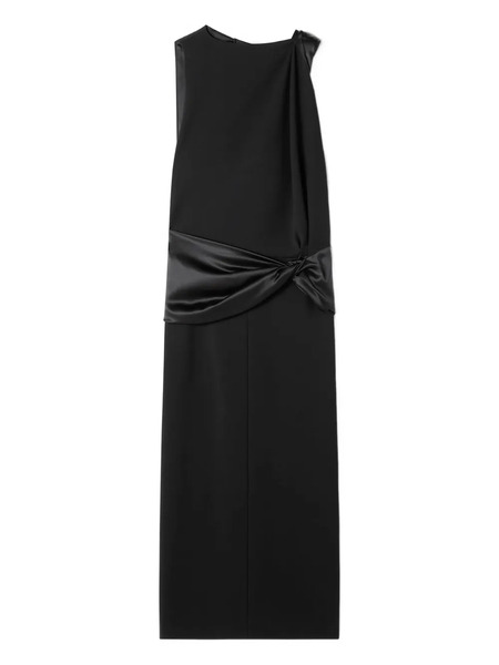  Lanvin Open-back Midi Dress - Black 