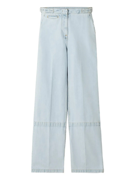  Lanvin Panelled Trousers - Blue 