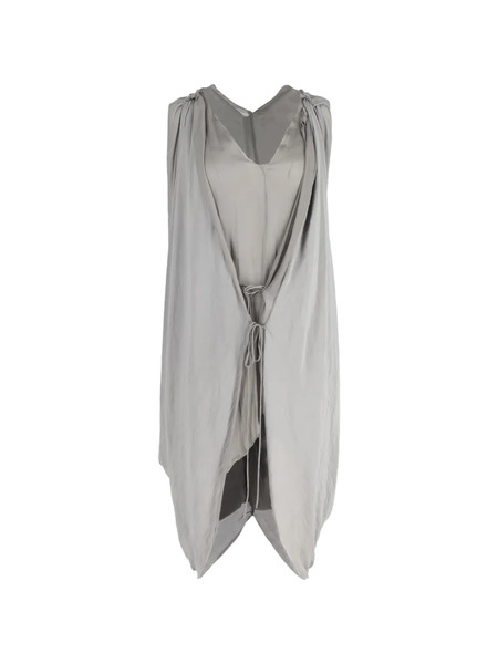  Lanvin Pre-owned Draped Midi Dress - Grey 
