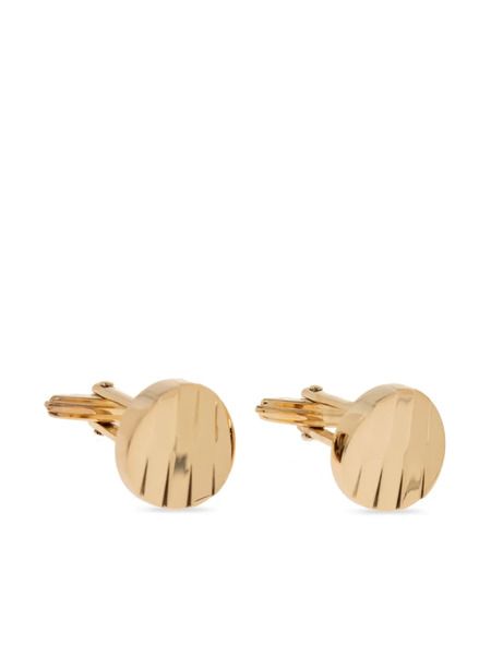 Lanvin Rounded Cufflinks - Gold 
