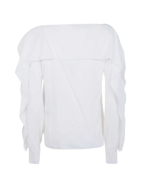  Lanvin Ruffled Knitwear - White 
