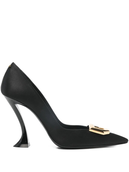  Lanvin Sculpted-heel Pumps - Black 