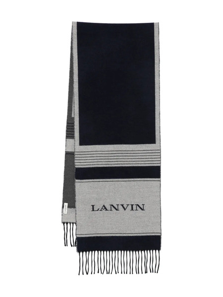  Lanvin Silk Scarf - Blue 