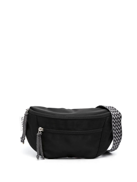  Lanvin Small Curb Belt Bag - Black 