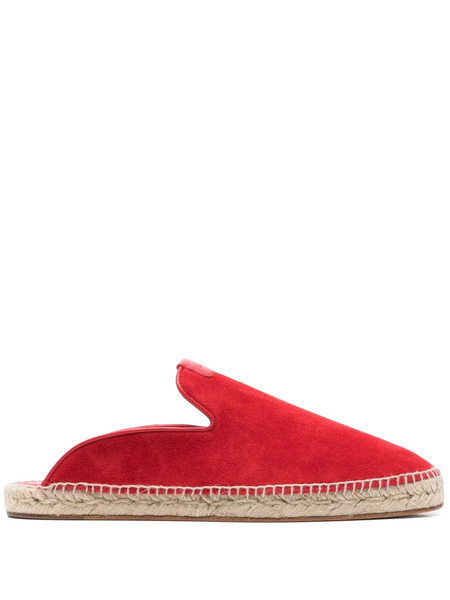  Lanvin Suede Espadrilles - Red 
