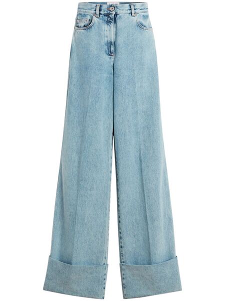  Lanvin Wide-leg Jeans - Blue 