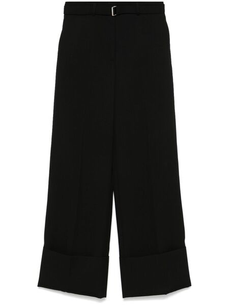  Lanvin Wool Trousers - Black 
