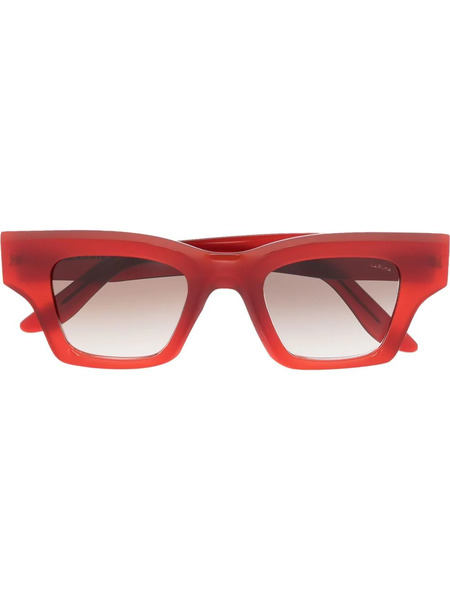  Lapima Bira Square-frame Sunglasses - Red 