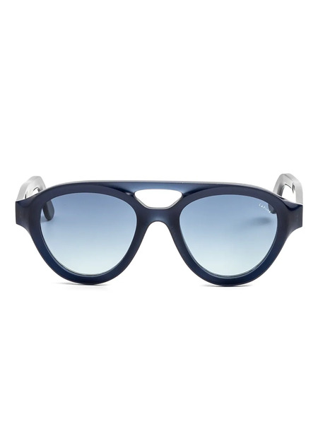  Lapima Jobim Round-frame Sunglasses - Blue 