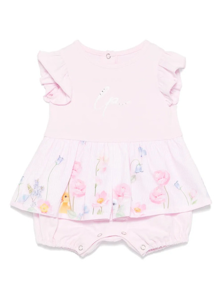  Lapin House Floral-print Shorties - Pink 
