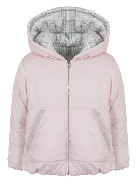  Lapin House Reversible Hooded Jacket - Pink 