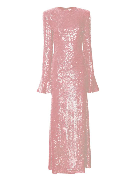  Lapointe Sequin-embellished Maxi Skirt - Pink 