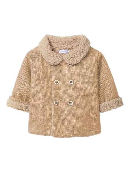  Laranjinha Herringbone-pattern Jacket - Neutrals 