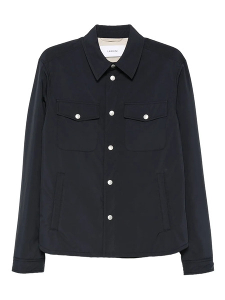  Lardini Button-fastening Flap-pocket Jacket - Blue 
