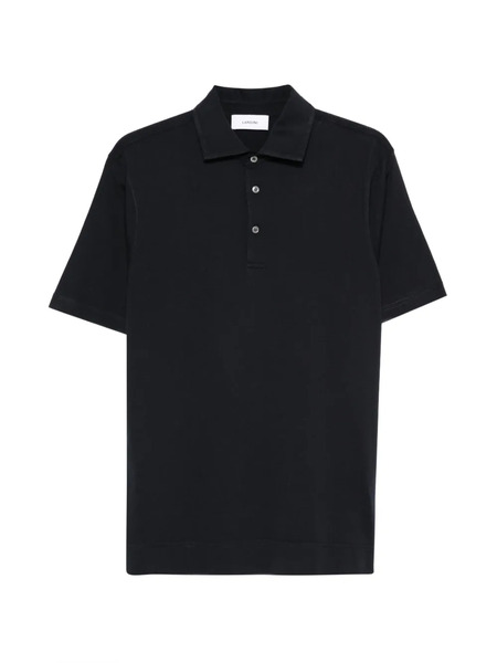  Lardini Buttoned Polo Shirt - Blue 