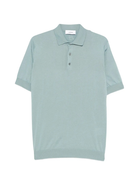  Lardini Buttoned Polo Shirt - Blue 