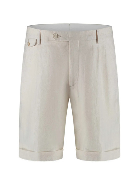  Lardini Cuffed Shorts - Neutrals 