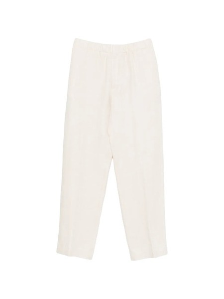  Lardini Elastic-waistband Trousers - Neutrals 