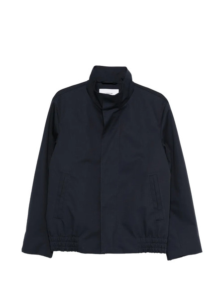  Lardini Elasticated-hem Bomber Jacket - Blue 