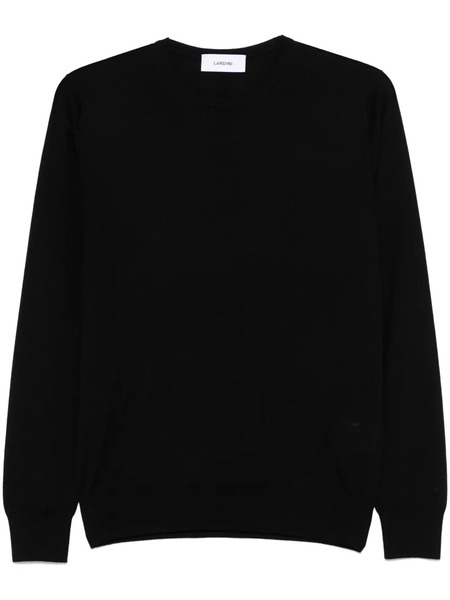  Lardini Fine-knit Sweater - Black 