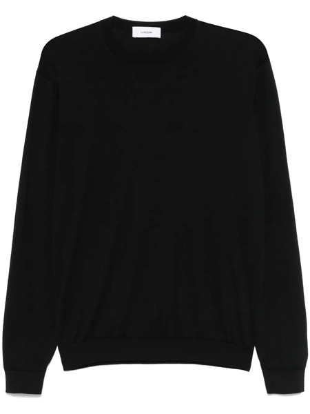  Lardini Fine-knit Sweater - Black 