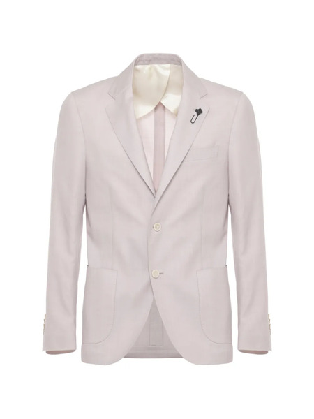  Lardini Flower-pin Jacket - Pink 