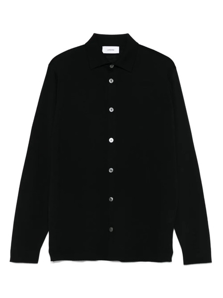  Lardini Knit Shirt - Black 