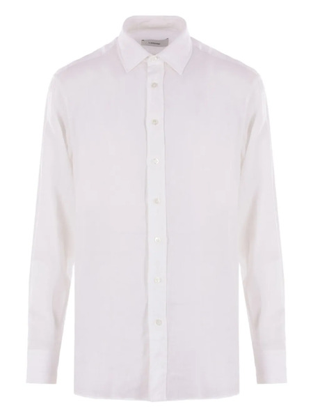  Lardini Linen Shirt - White 