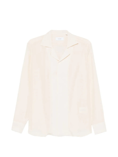  Lardini Notched-collar Shirt - Neutrals 